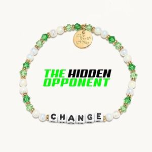 The Hidden Opponent Green and Gold Change Bracelet